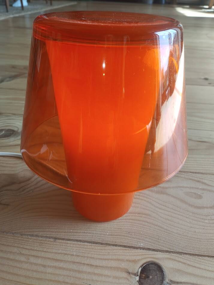 Ikea Gavik orange lamp – vintage design from the 70s/80s.