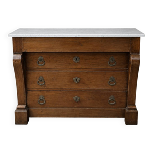 Commode en Noyer 19ème