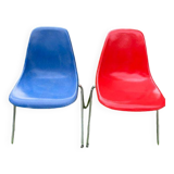 Stella fiberglass chairs 1970
