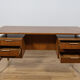 Mid-Century Teak Model 75 Freestanding Desk from Omann Jun, Denmark, 1950s