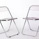 Paire de chaises pliantes vintage Castelli Plia, Italie des années 1970, design original