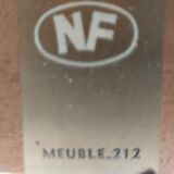 Vintage Baumann house extendable table 1970s