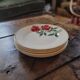 Vernon dessert plates – H.B.C. – 1940s