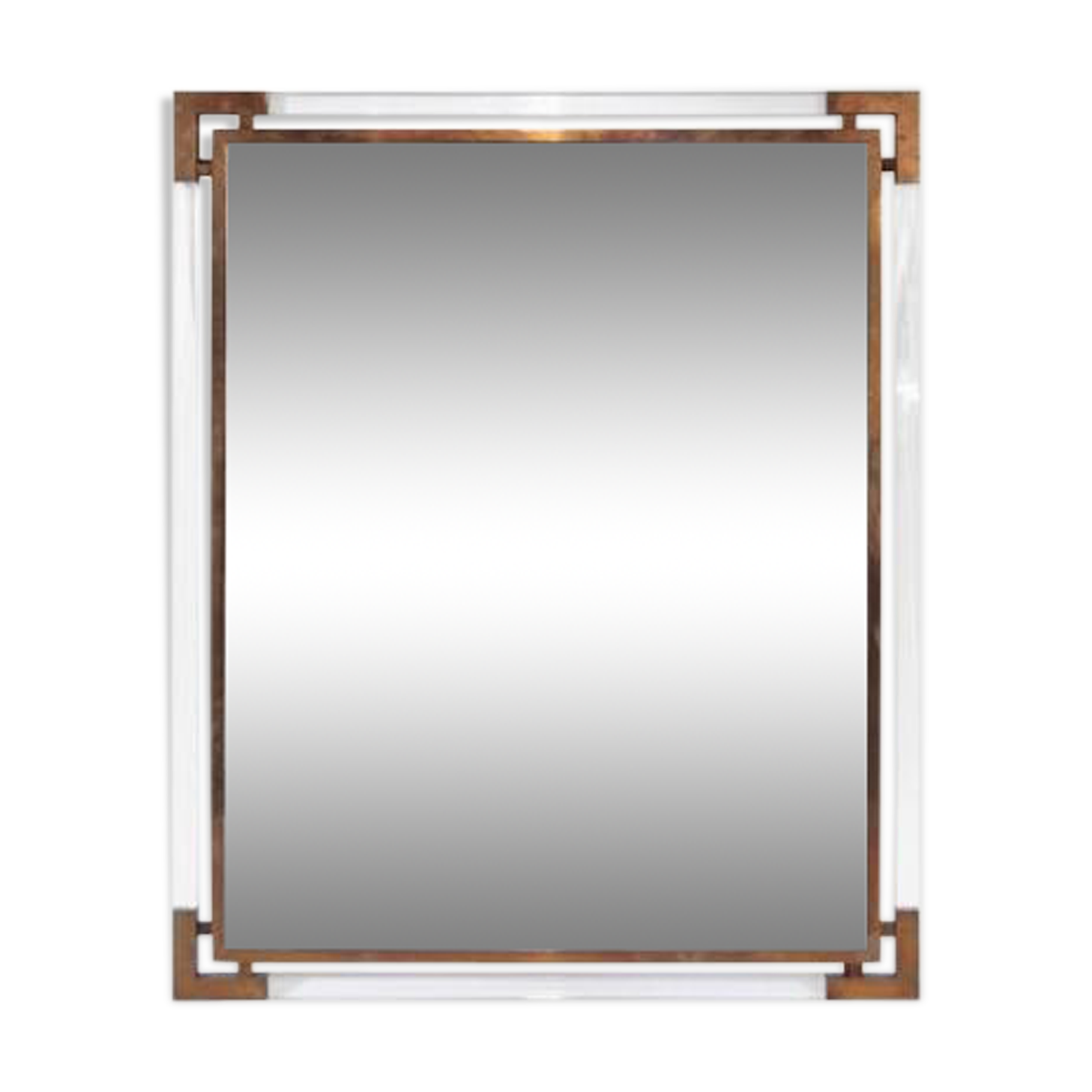 Mirror by Guy Lefevre for House Jansen 80x100cm