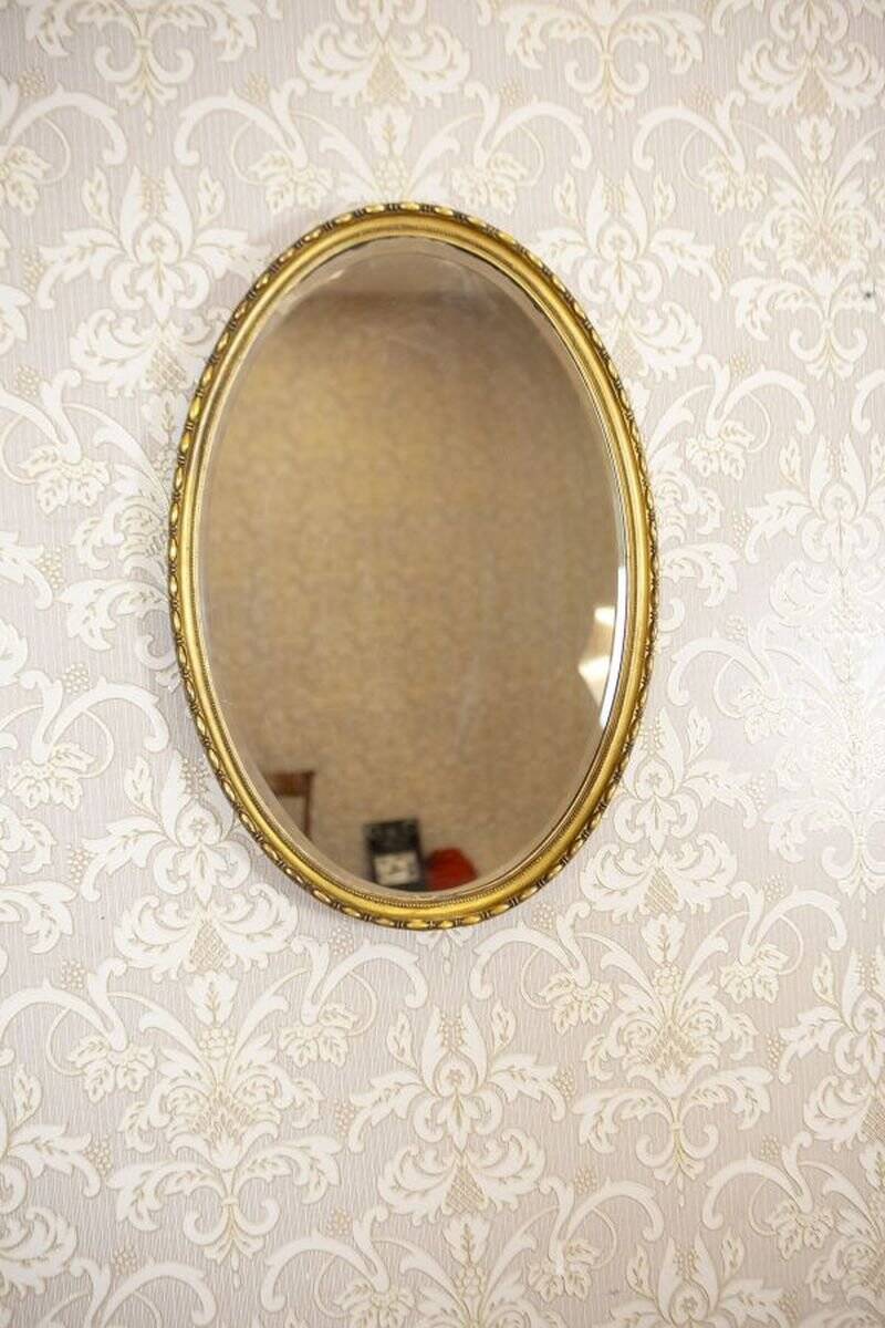 Louis XVI Style Gilded Wall Mirror, Early 20th Century