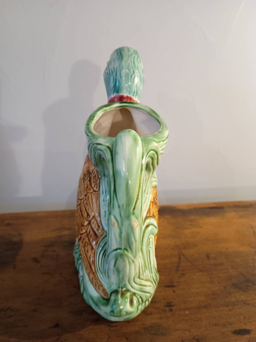 Vintage ceramic duck jug