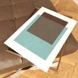 Peinture faite à la main 29,7x42cm