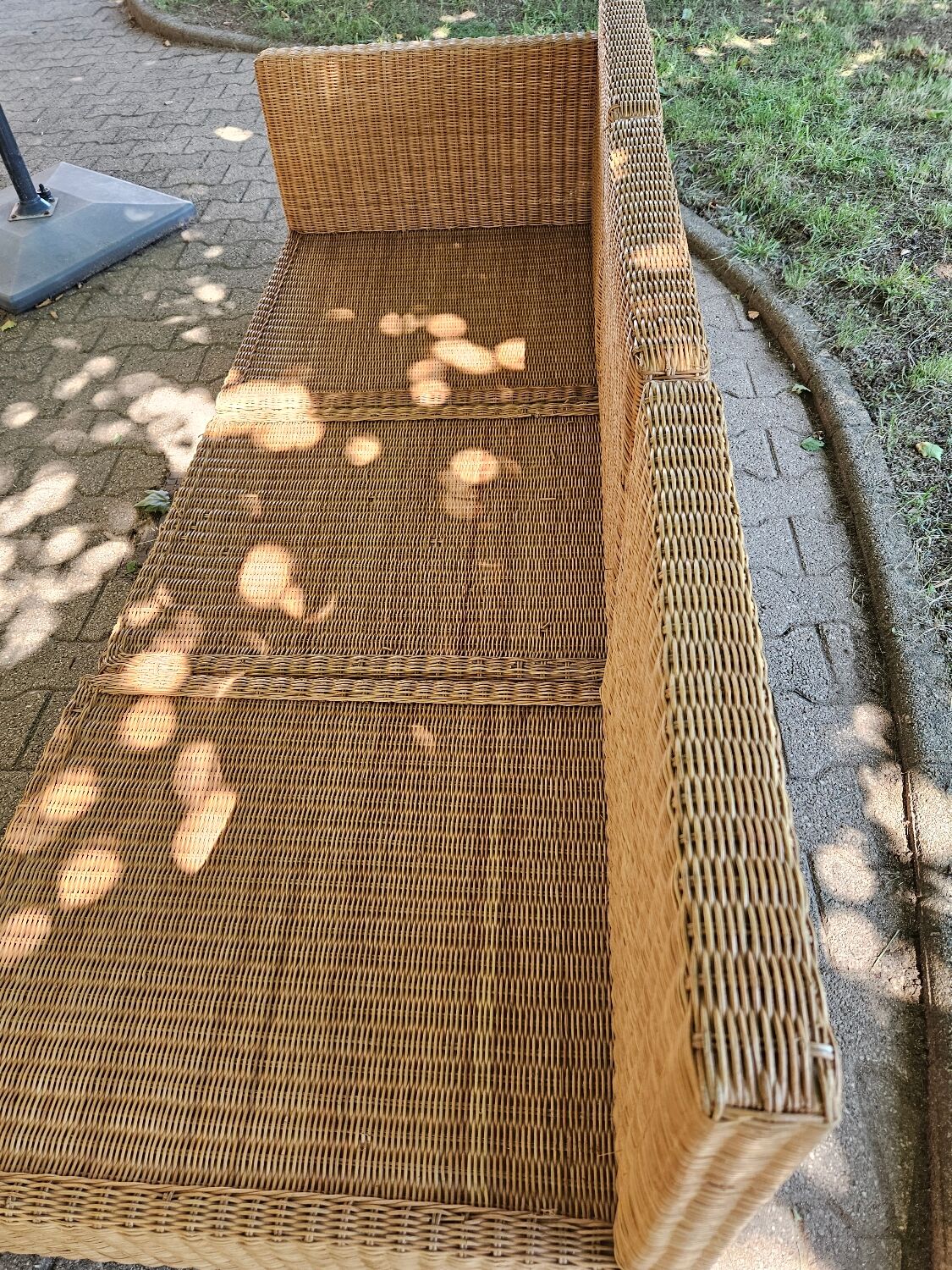 Wicker sofa