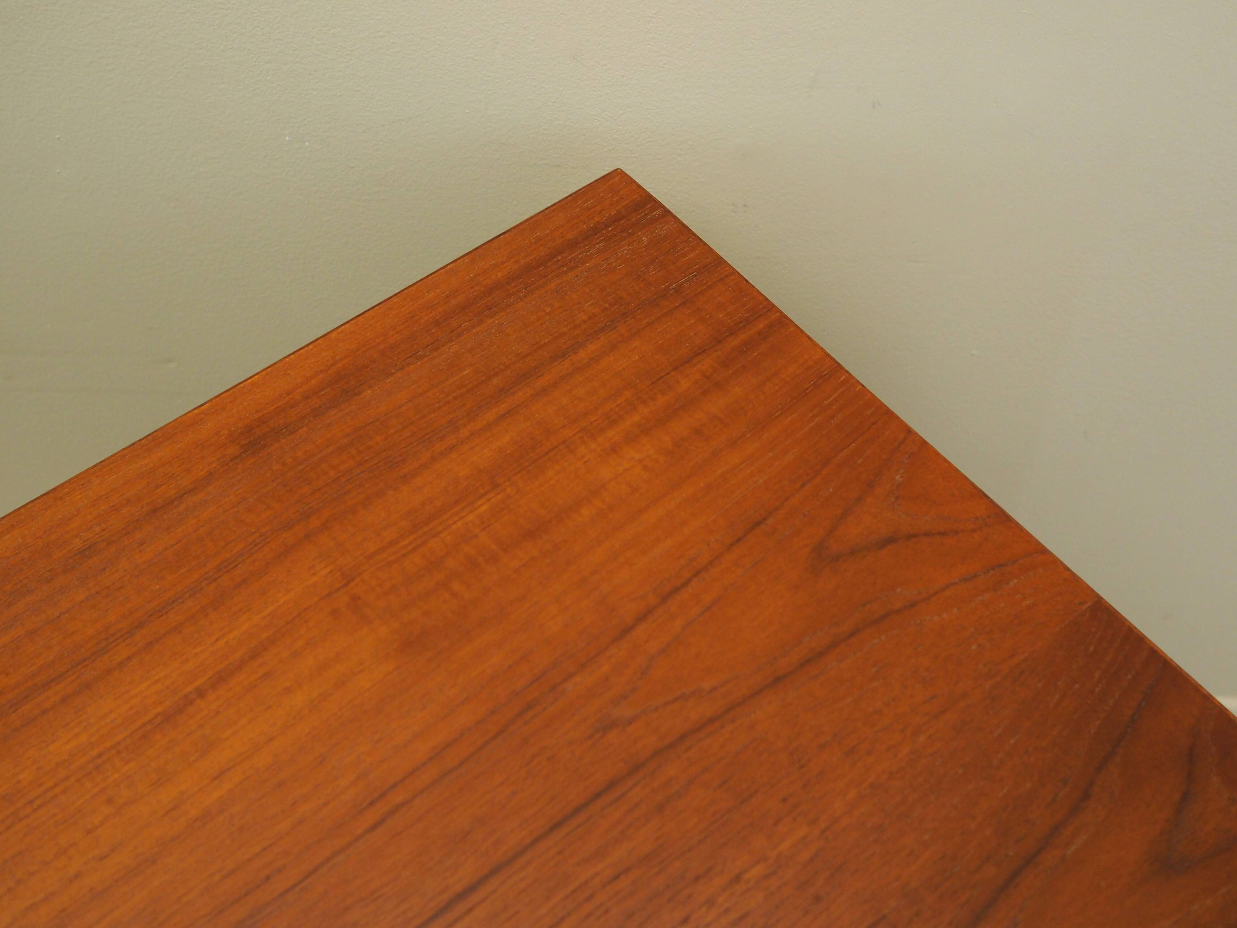 Teak desk, Danish design, 1970s, production: Denmark