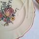 Large round dish Digoin Sarreguemines Model Lorraine