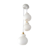 Vintage globe suspension