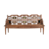 Transformable wooden bench