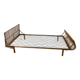Vintage rattan daybed