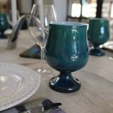 Ceramic Chalice-Glass-Vase Footed by Antonio Lampecco, several available