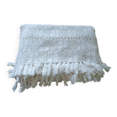 Antique crochet bedspread/plaid