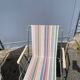 Pair of foldable camping chairs