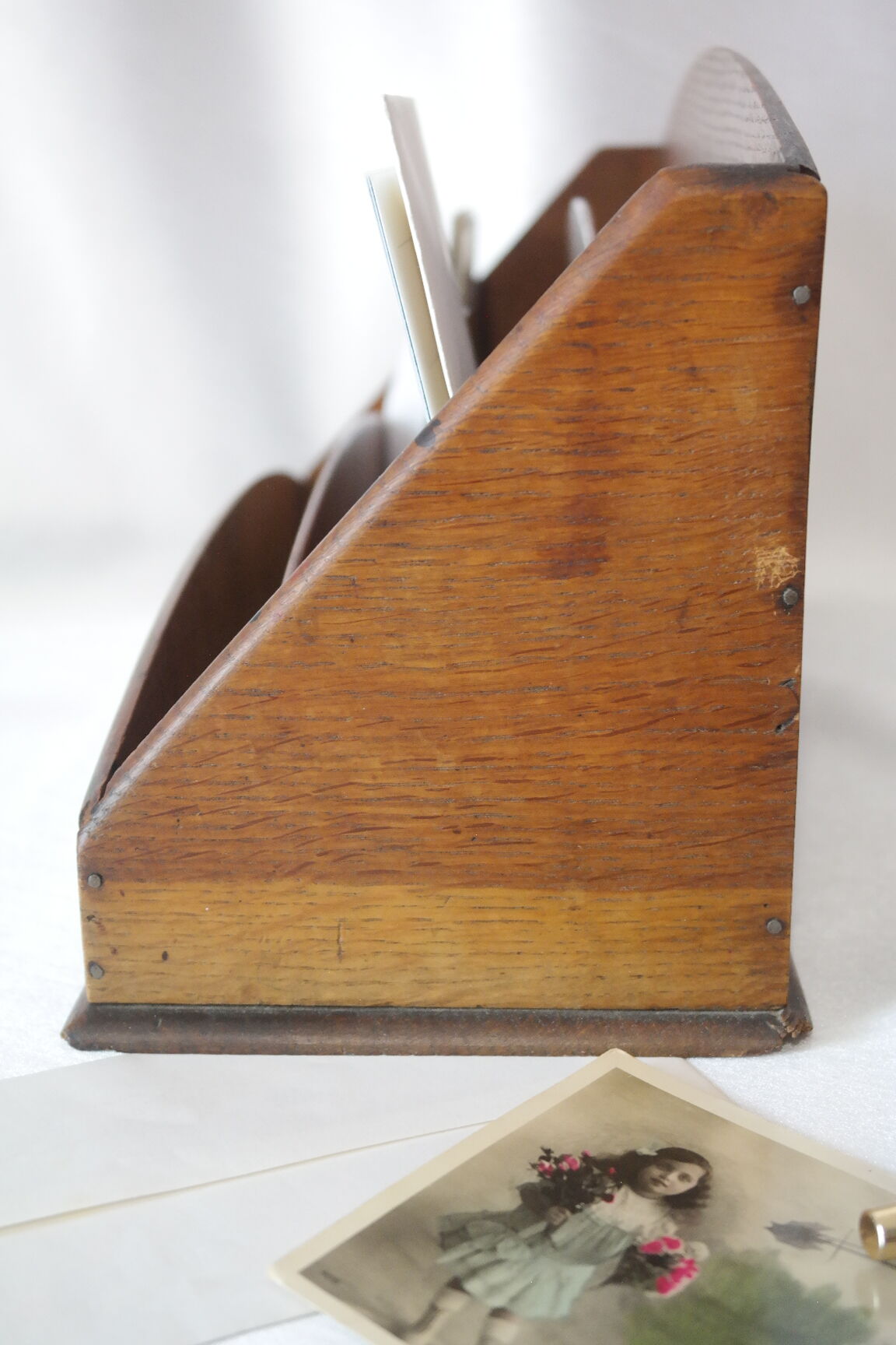 Vintage wooden sorter set