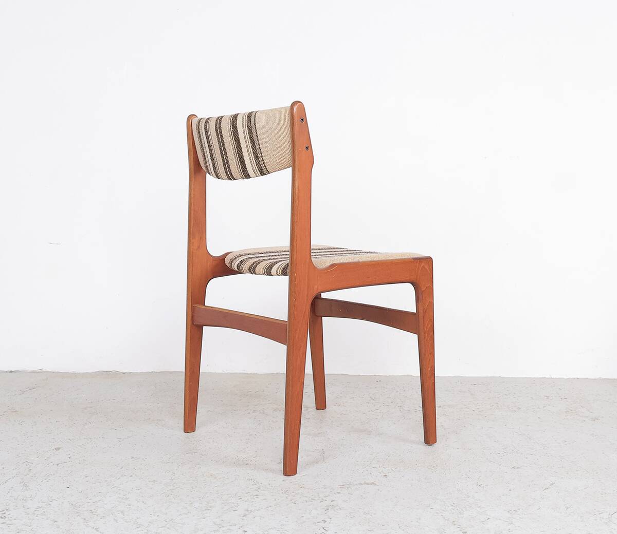Set of 4 Vintage Erik Buch Teak Chairs for OD Møbler Denmark