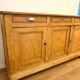 Antique solid wood sideboard