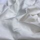 Nappe vintage blanche aux lilas, monogrammée  GSS