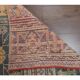 Vintage Turkish Oushak Handmade Wool Runner 78x350