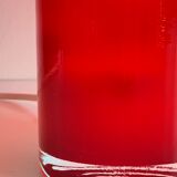 Red glass ambient lamp