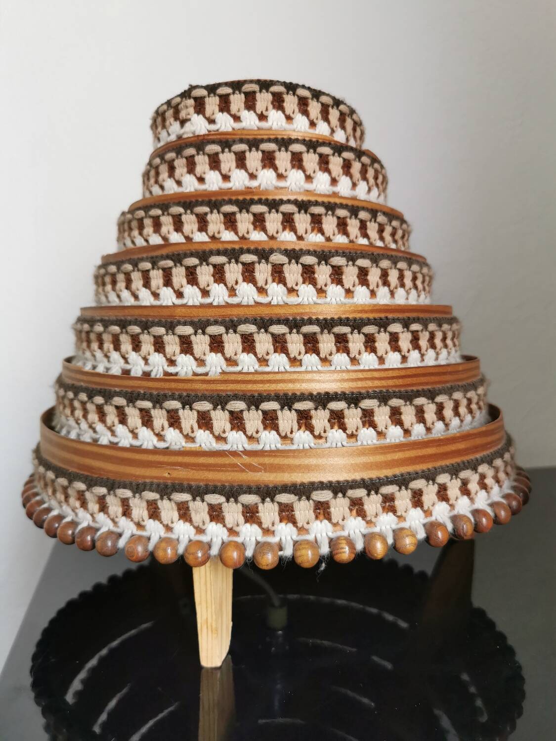 Pair of Scandinavian bedside lamps
