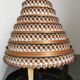 Pair of Scandinavian bedside lamps