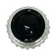 Crystal Ceiling Lamp, Wall Lamp RZB 32310 Floral Motif / Ice Glass, Germany