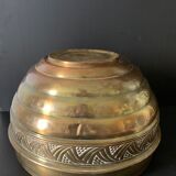 Art Deco brass pot cache