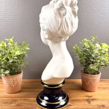 Biscuit bust of Limoges – young woman