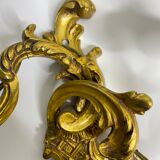 Applique en bronze style rocaille