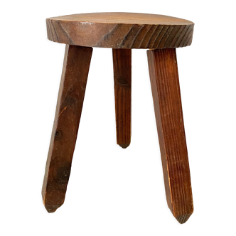 Tabouret tripode vintage