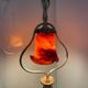 Beautiful lamp "the French glass" Art Nouveau