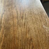 Solid wood farmhouse table