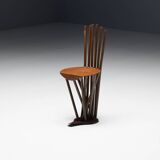 Industrial Wabi Sabi Primitive Chairs, France, 1950s