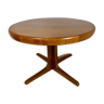 Scandinavian round table in teak 1960