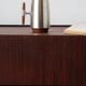 Commode italienne vintage en wengé – design 1970/80