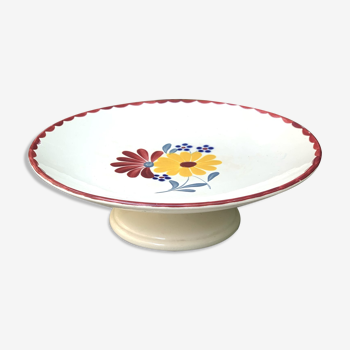 Fruit cup on low pedestal in Salins Milanese service earthenware