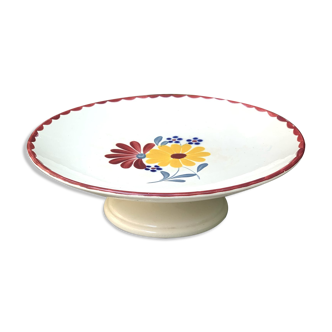 Fruit cup on low pedestal in Salins Milanese service earthenware