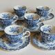 Six cups of coffee fine porcelain English JOHNSON BROS