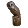Glazed stoneware owl signed Drillon – Puisaye, 1950s