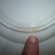 Set of 6 hollow plates in Earthenware of St Amand Hamage
