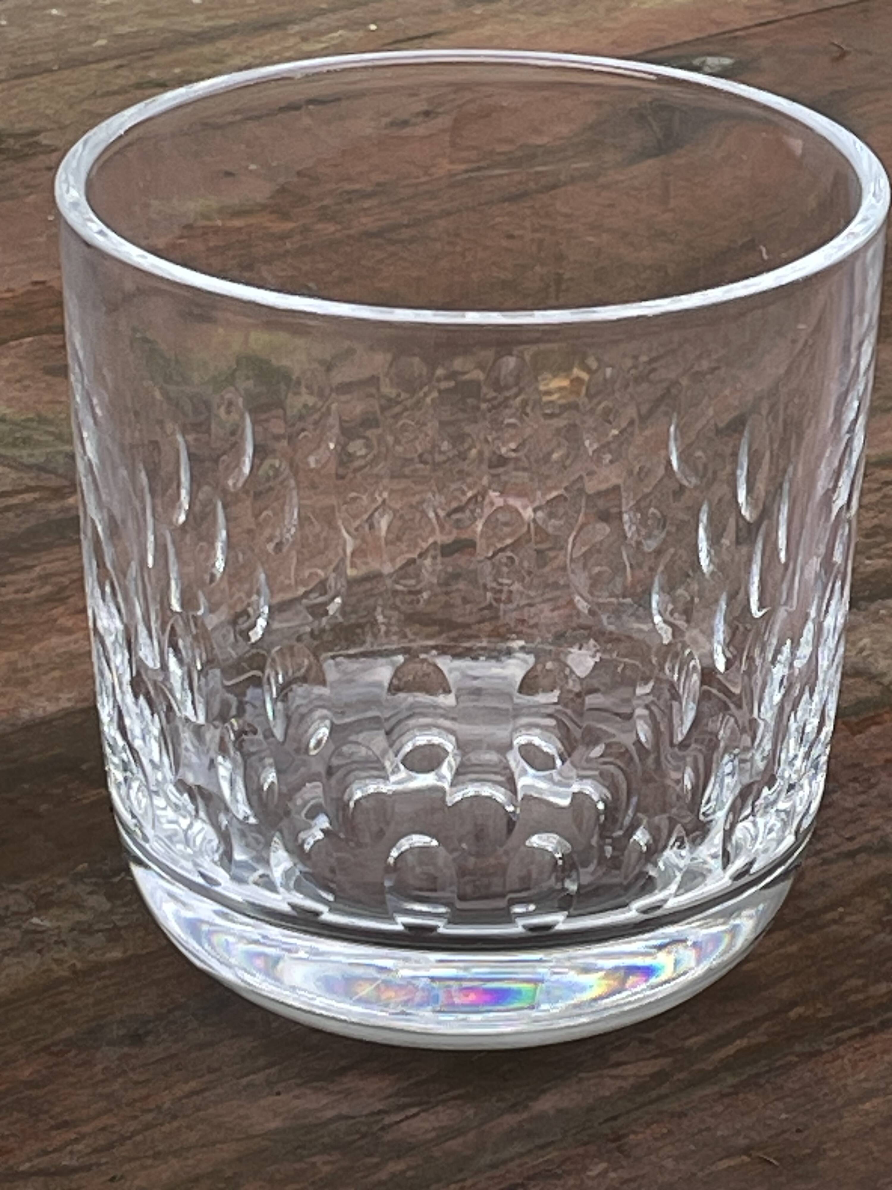 Tableware crystal ice bucket H 15.5 cm, diameter 15 cm