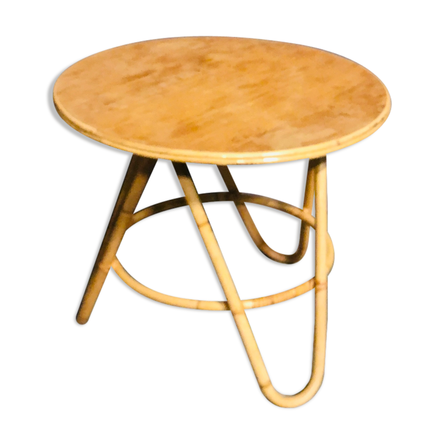 Bamboo lounge table