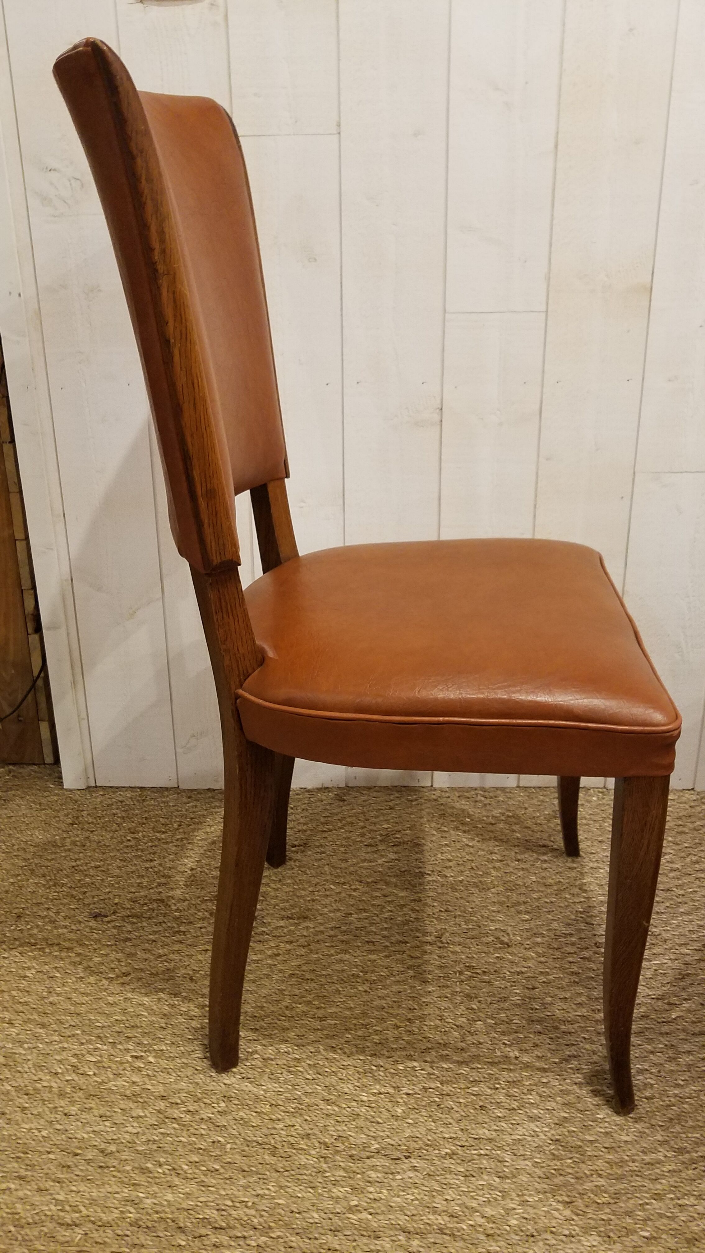 6 chaises art déco