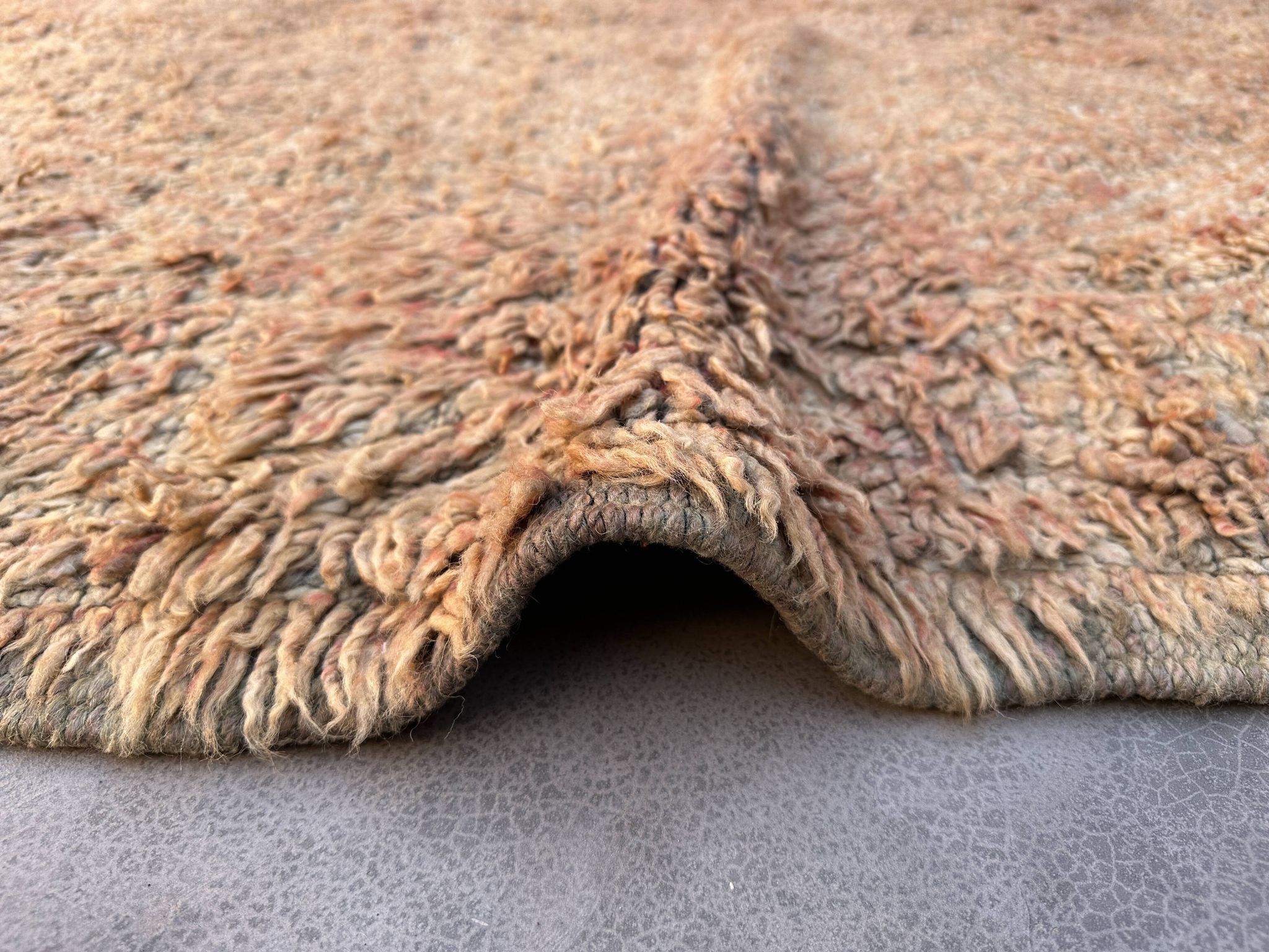 Tapis Marocain Beni M'Guild beige -  314 x 192 cm