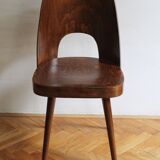 Chaise de salle à manger du milieu du siècle n° 515 par Oswald Haerdtl pour la société TON