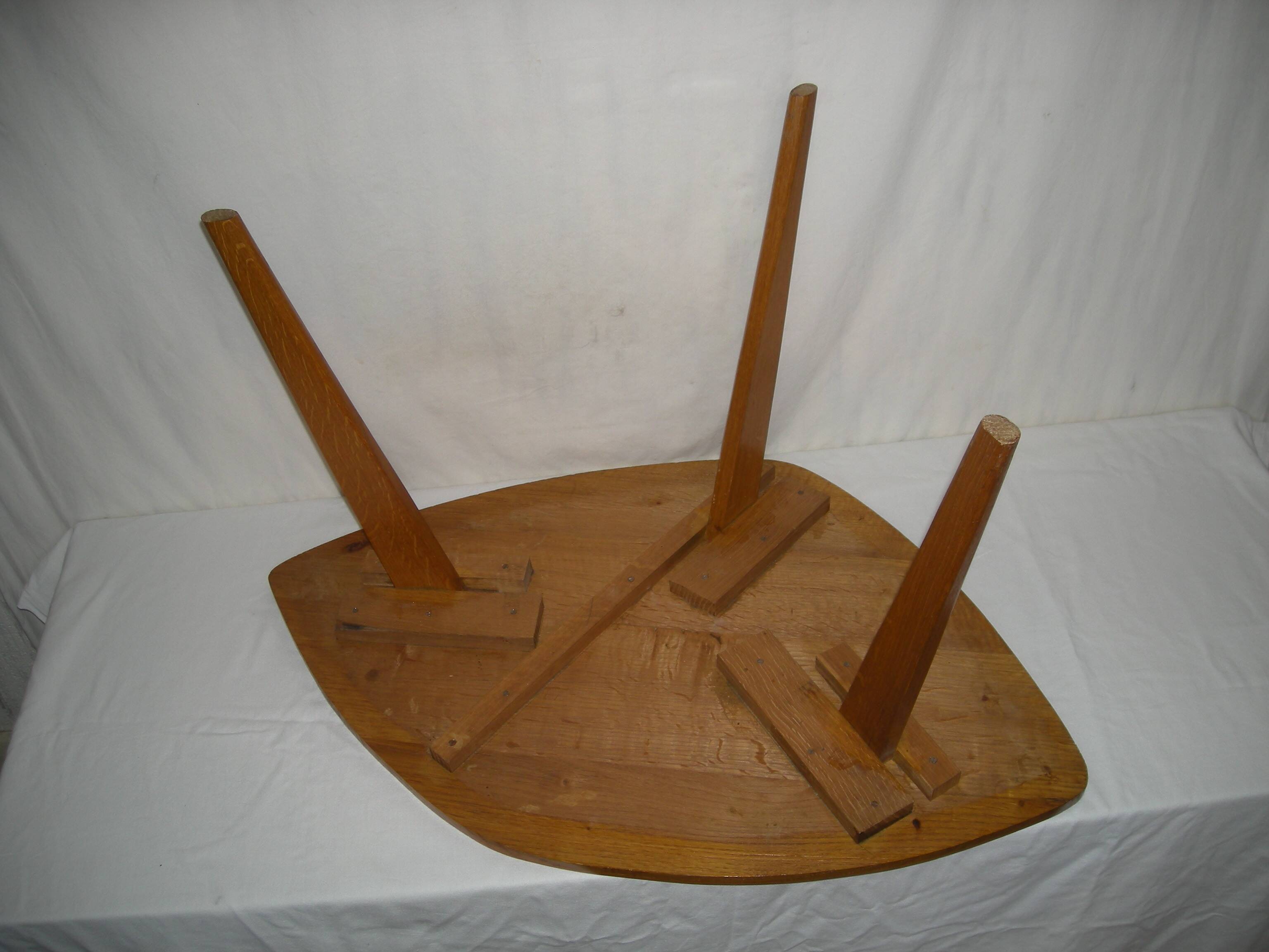 Almond coffee table from the 50s