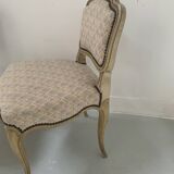 Paire de chauffeuses de style Louis XV, XXème siècle